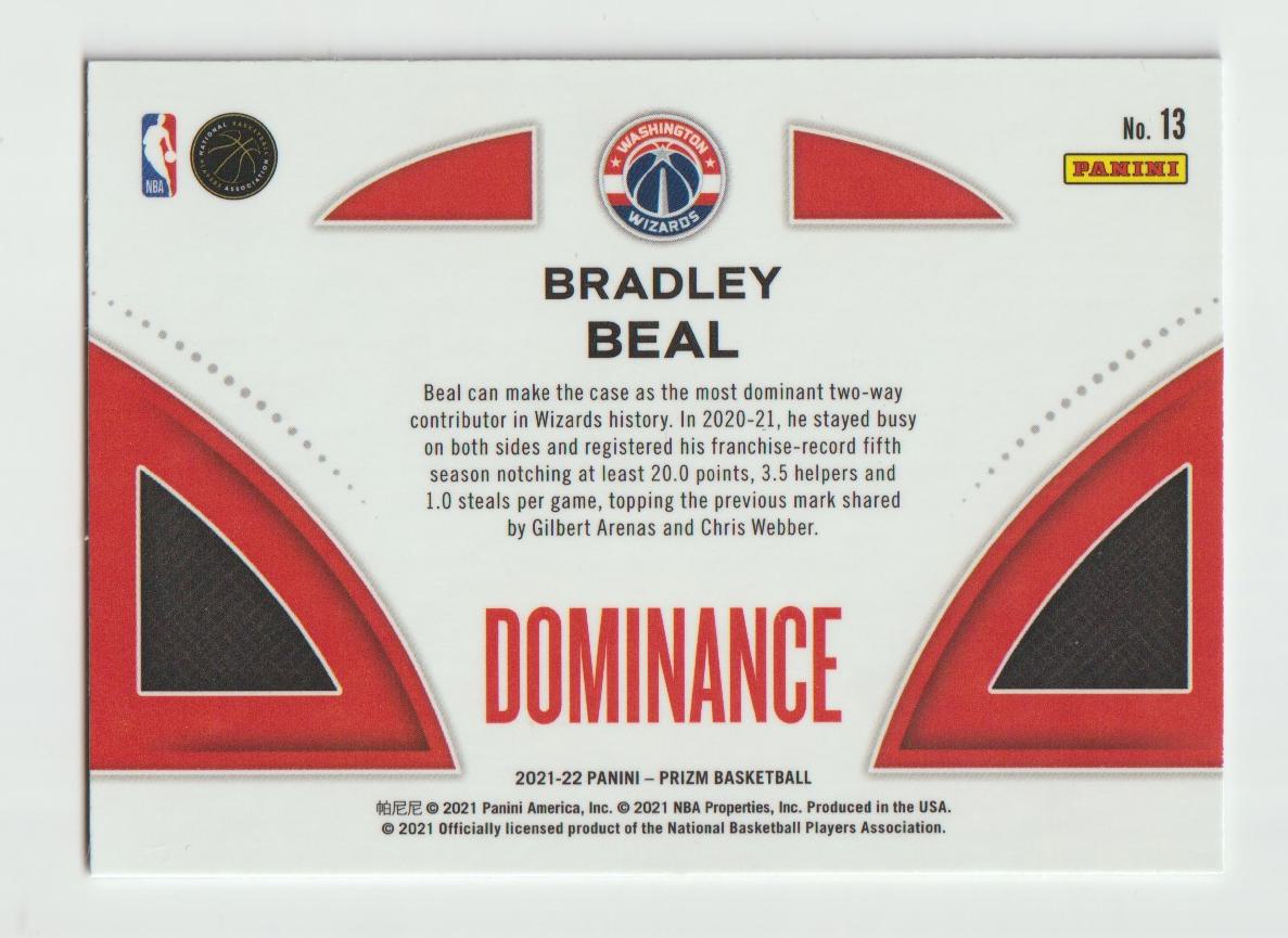 Dominance 013 Bradley Beal - Washington Wizards