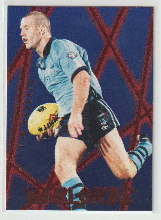 Warlords W2 Tim Brasher NSW Blues
