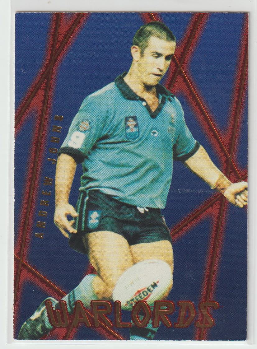 Warlords W1 Andrew Johns NSW Blues
