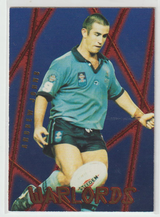 Warlords W1 Andrew Johns NSW Blues