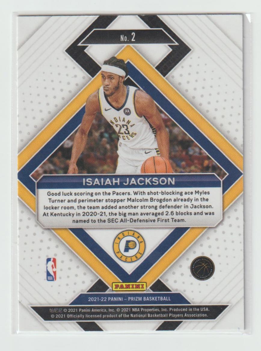 Emergent 002 Isaiah Jackson - Indiana Pacers