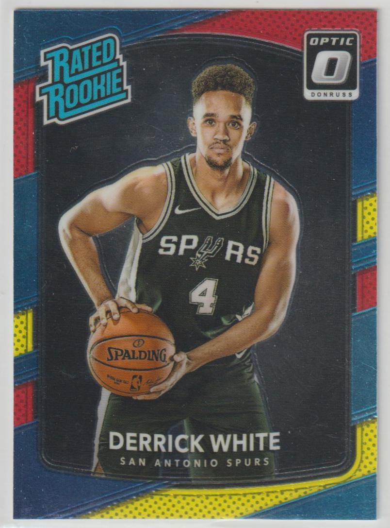 172 Derrick White - San Antonio Spurs Mega Box Red/Yellow