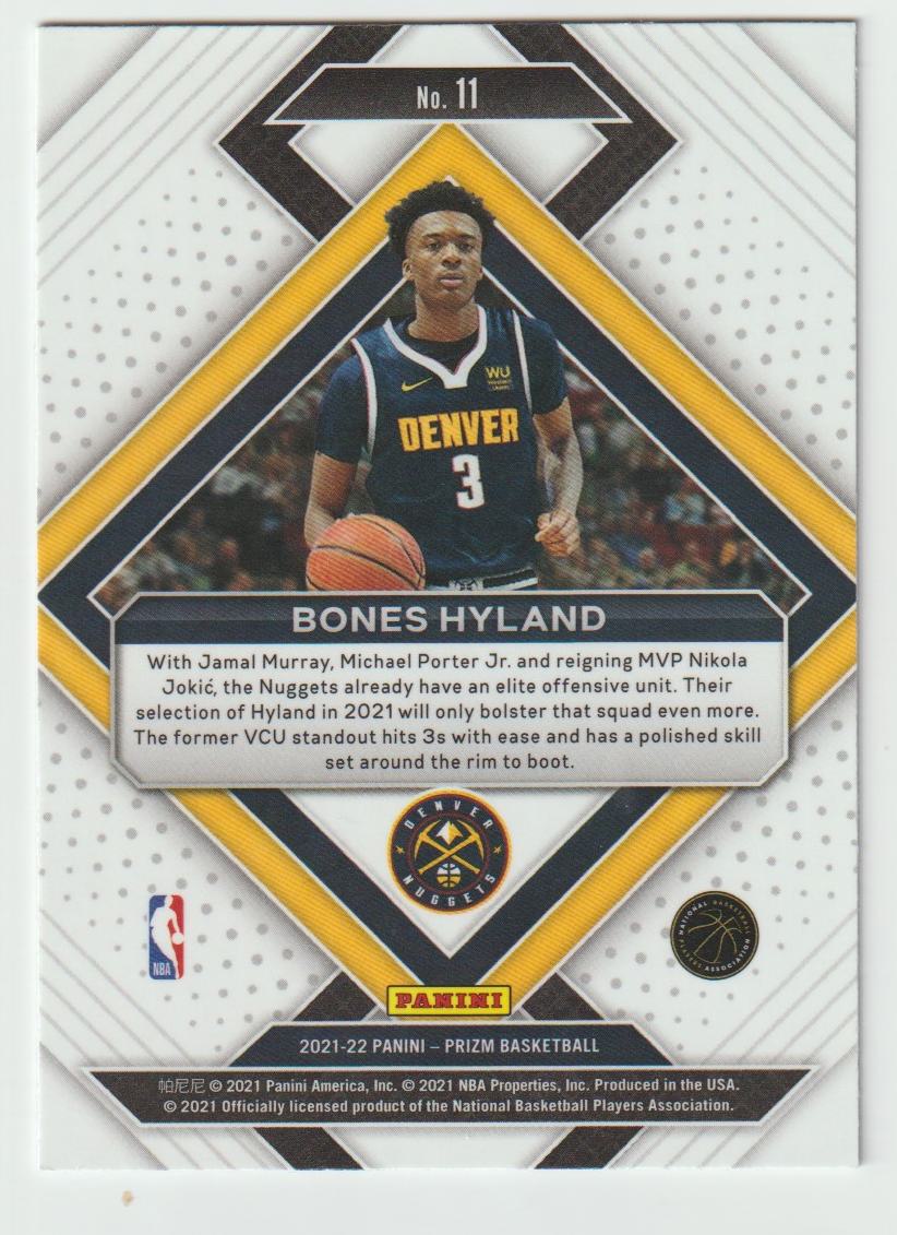 Emergent 011 Bones Hyland Denver Nuggets