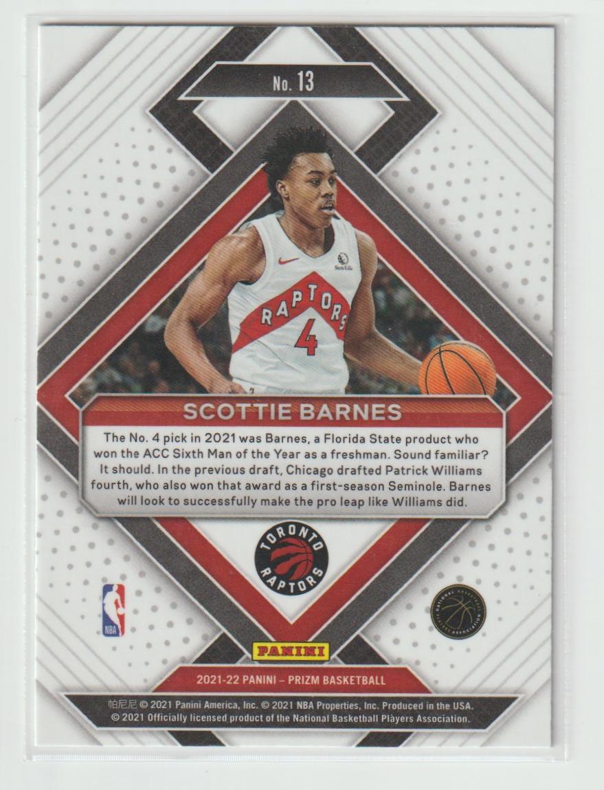 Emergent 013 Scottie Barnes - Toronto Raptors