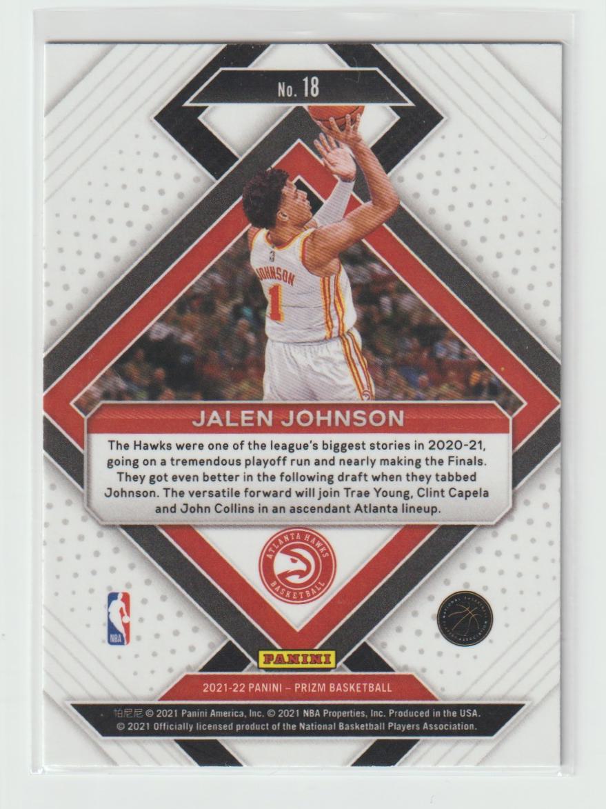 Emergent 018 Jalen Johnson - Atlanta Hawks