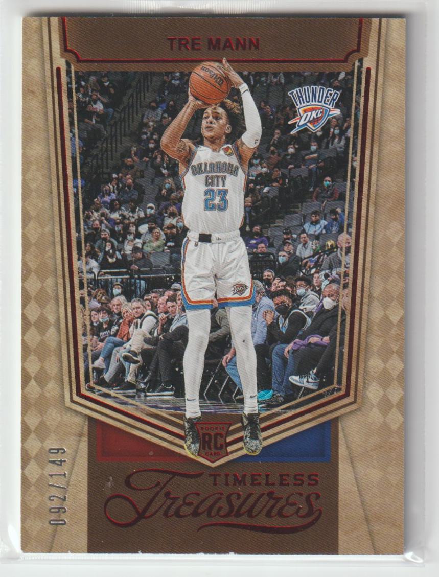 452 Tre Mann - Oklahoma City Thunder Red 92/149
