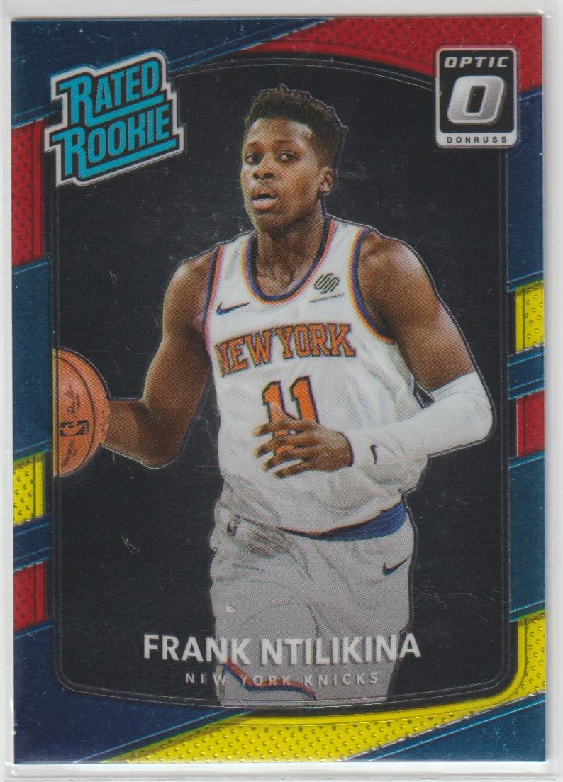 193 Frank Ntilikina - New York Knicks Mega Box Red/Yellow
