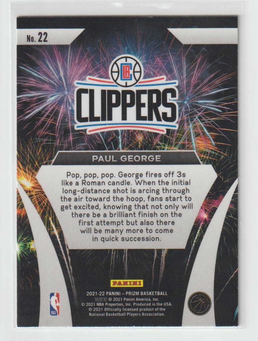 Fireworks 022 Paul George - Los Angeles Clippers
