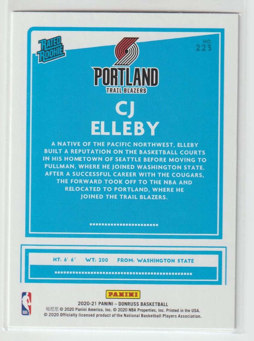 223 CJ Elleby - Portland Trail Blazers