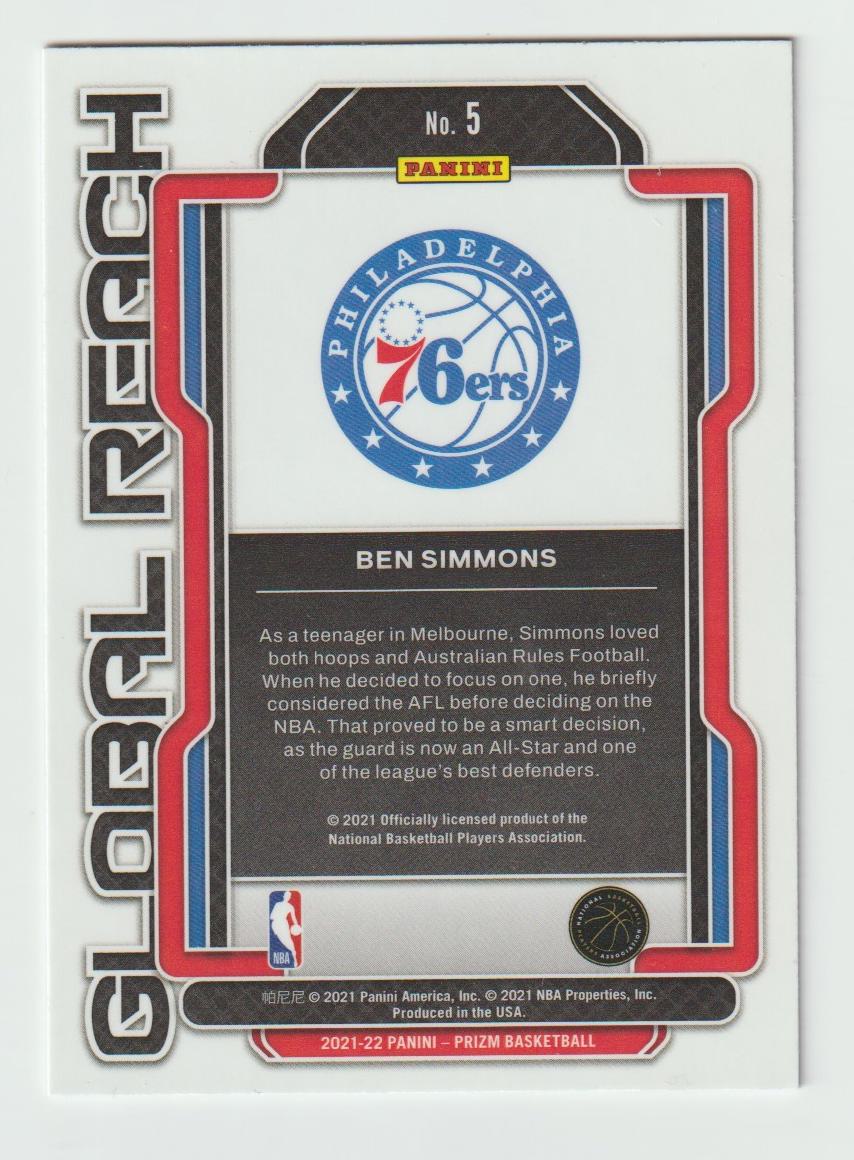 Global Reach 005 Ben Simmons - Philadelphia 76ers