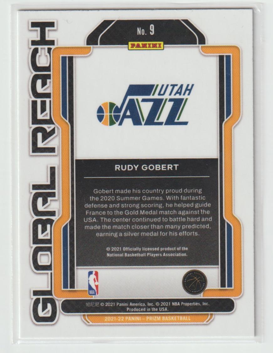 Global Reach 009 Rudy Gobert - Utah Jazz