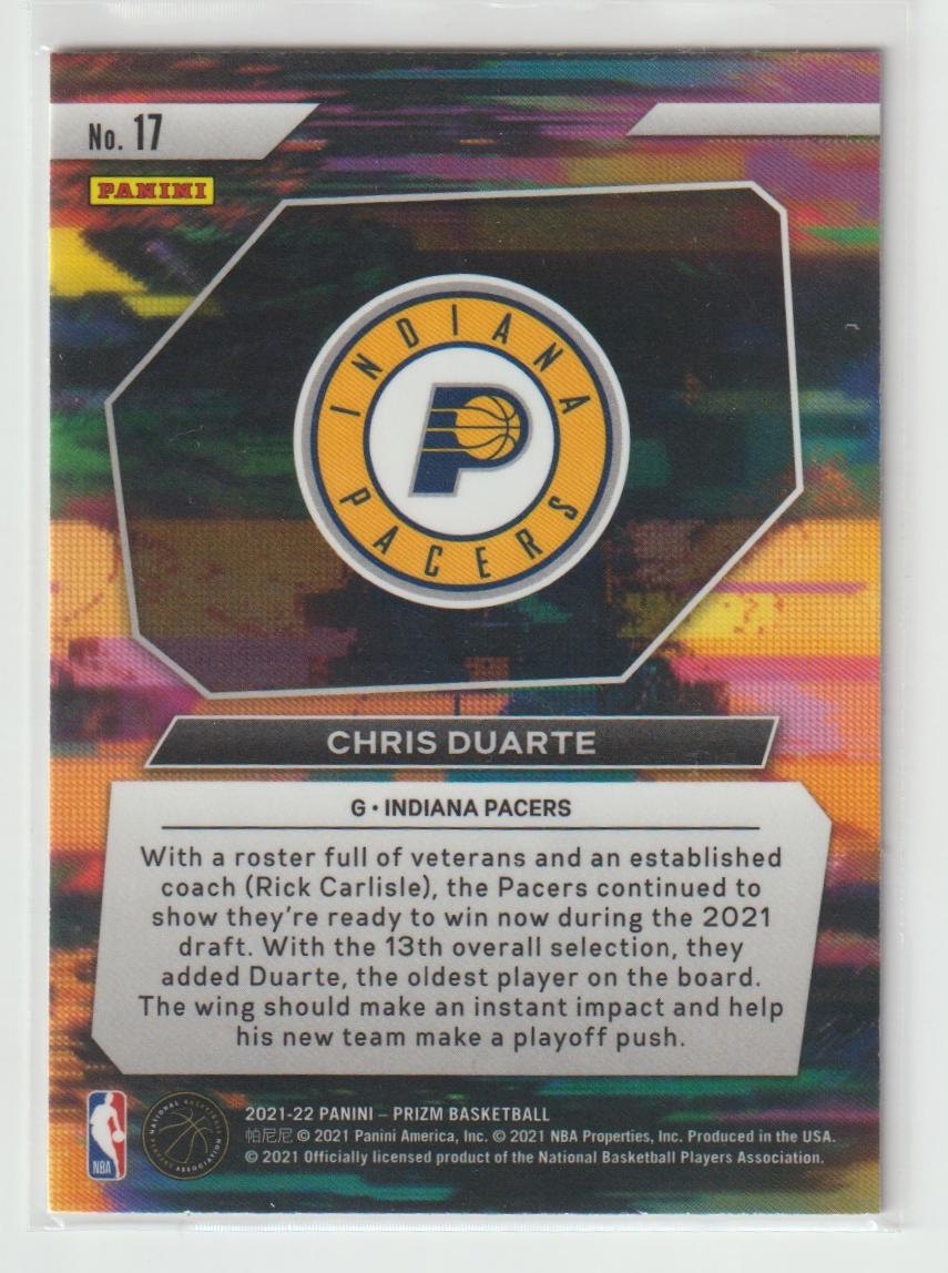 Instant Impact 017 Chris Duarte - Indiana Pacers