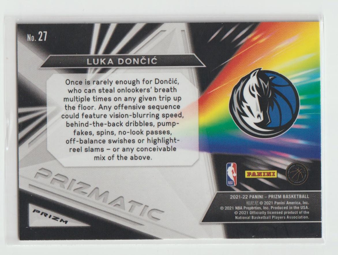 Prizmatic 027 Luka Doncic - Dallas Mavericks Fast Break