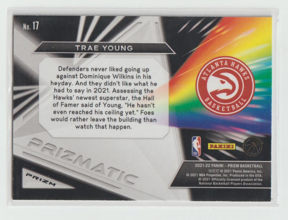 Prizmatic 017 Trae Young - Atlanta Hawks Fast Break