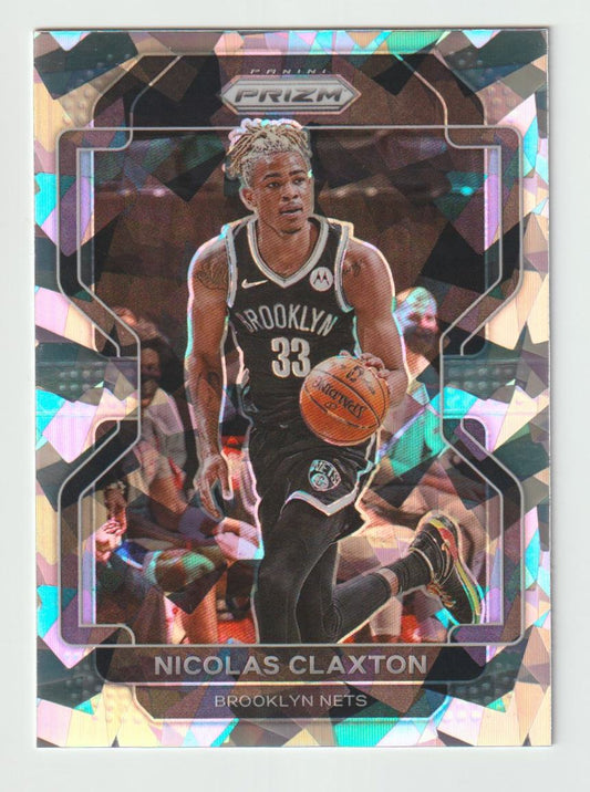 038 Nicolas Claxton - Brooklyn Nets Ice Prizm