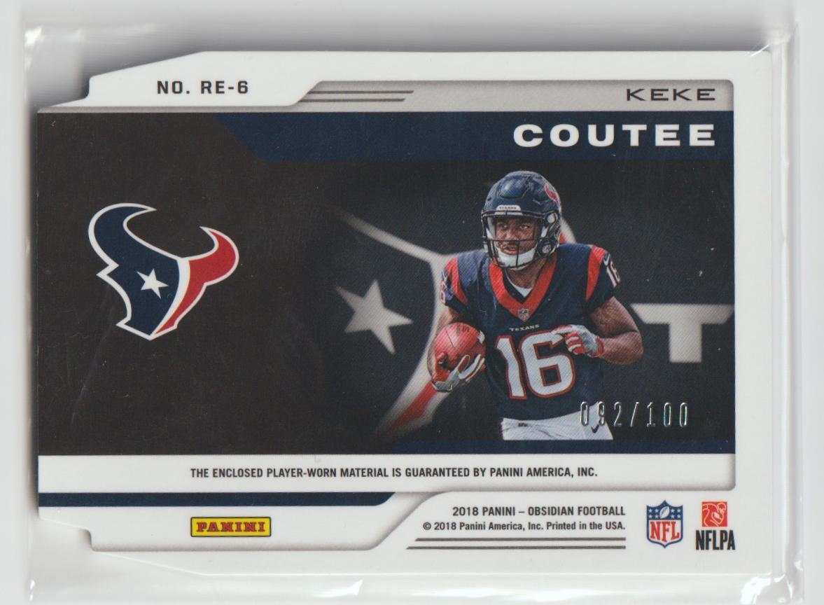 Rookie Eruption RE-6 Keke Coutee - Houston Texans 92/100