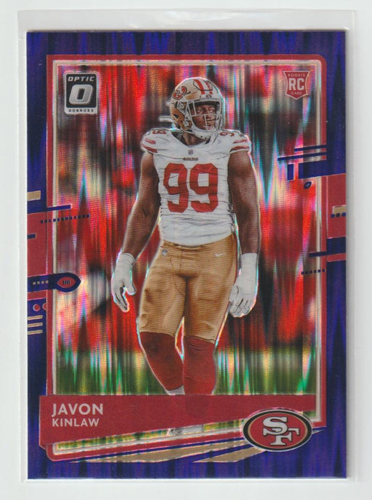 115 Javon Kinlaw - San Francisco 49ers Purple Shock