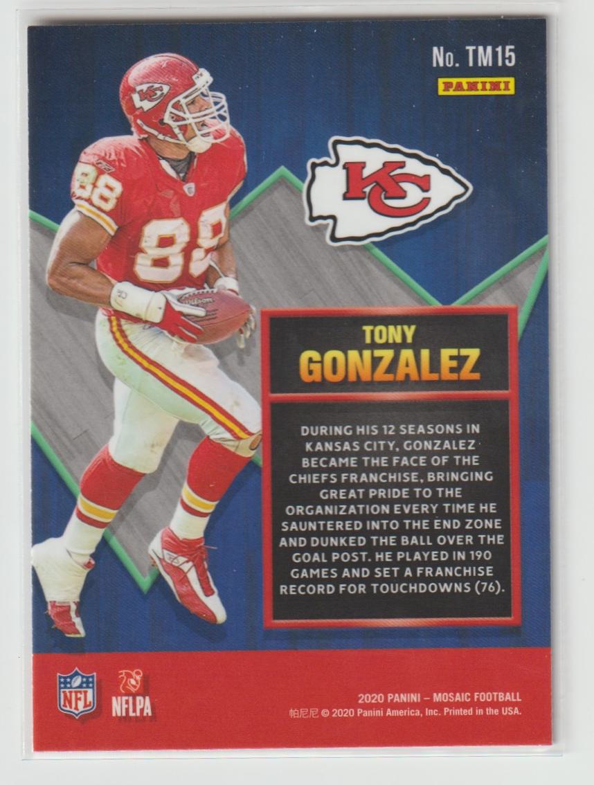 Touchdown Masters TM15 Tony Gonzalez Kansas City Chiefs
