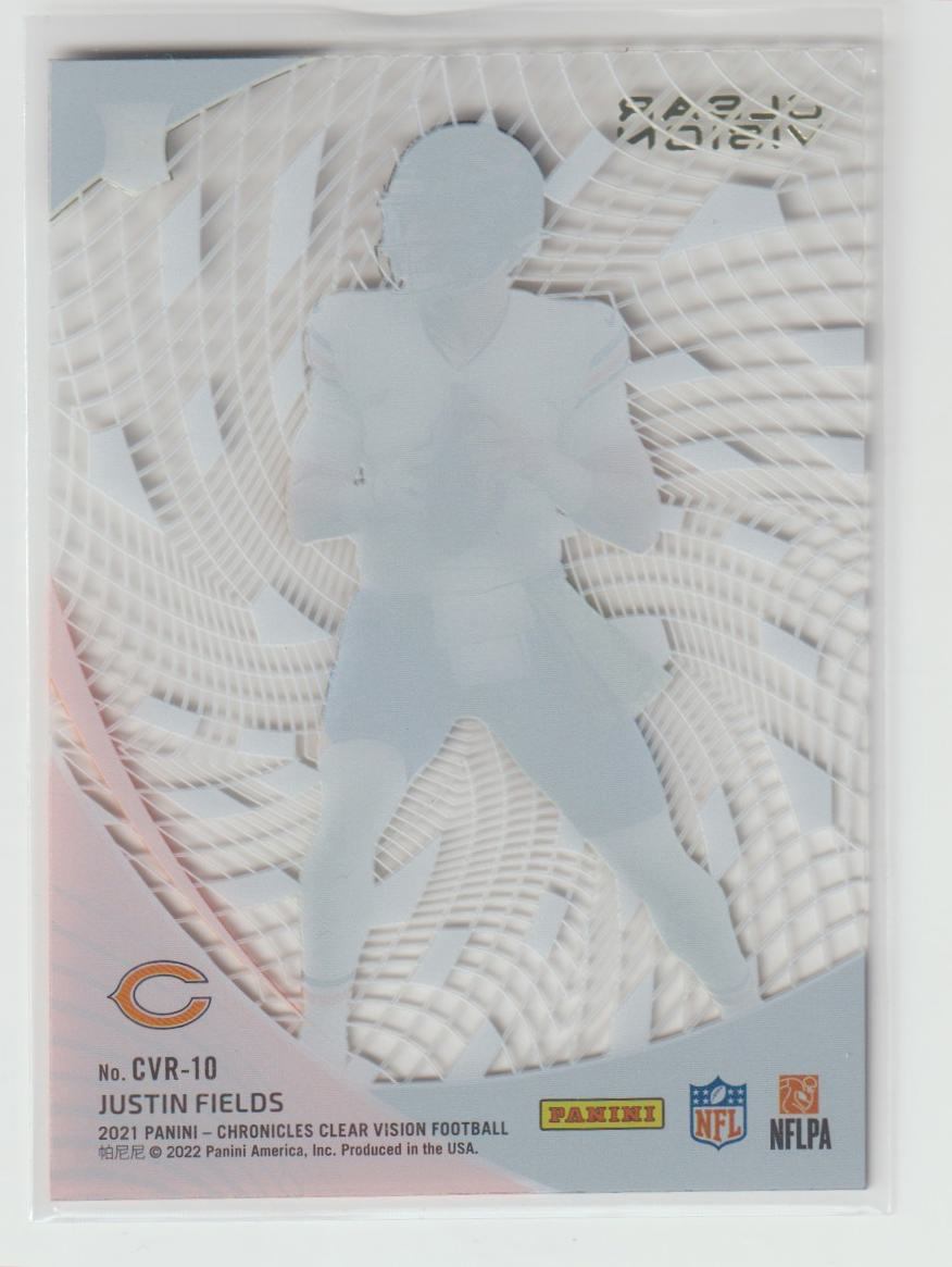 CVR-10 Justin Fields - Chicago Bears