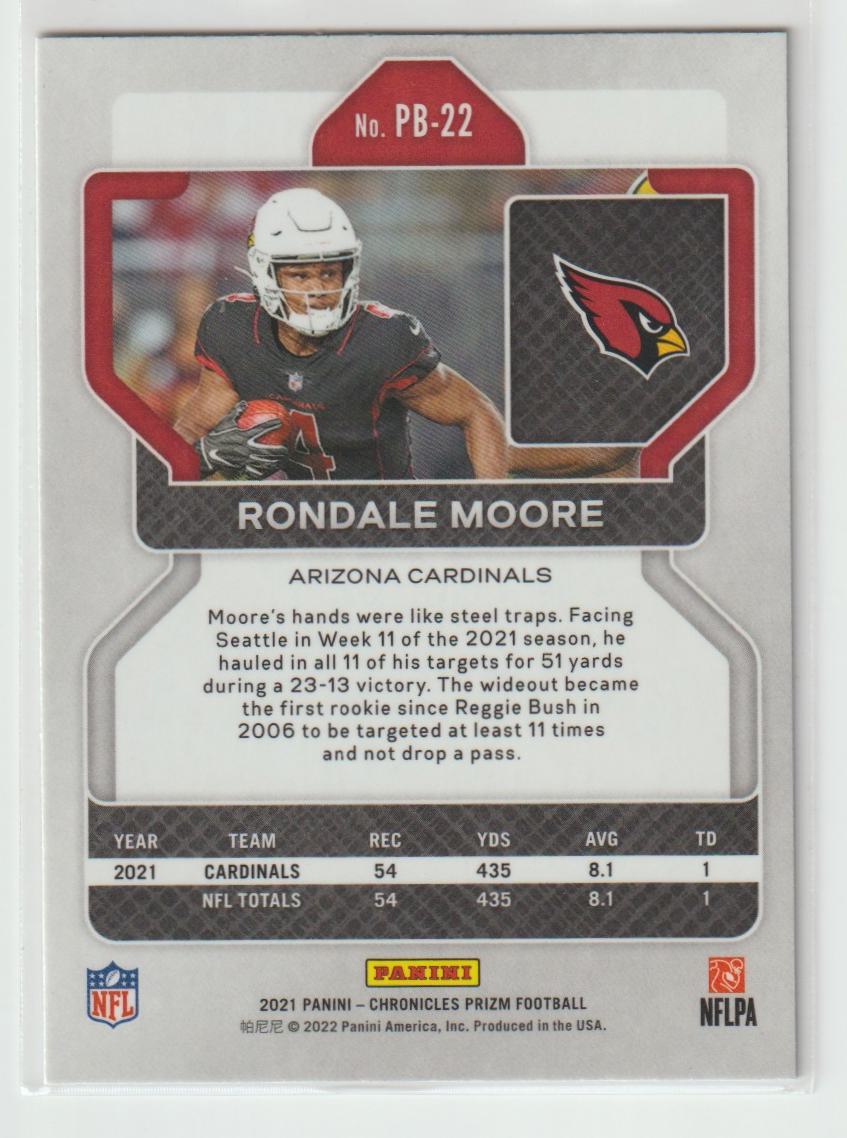 PB-22 Rondale Moore - Arizona Cardinals