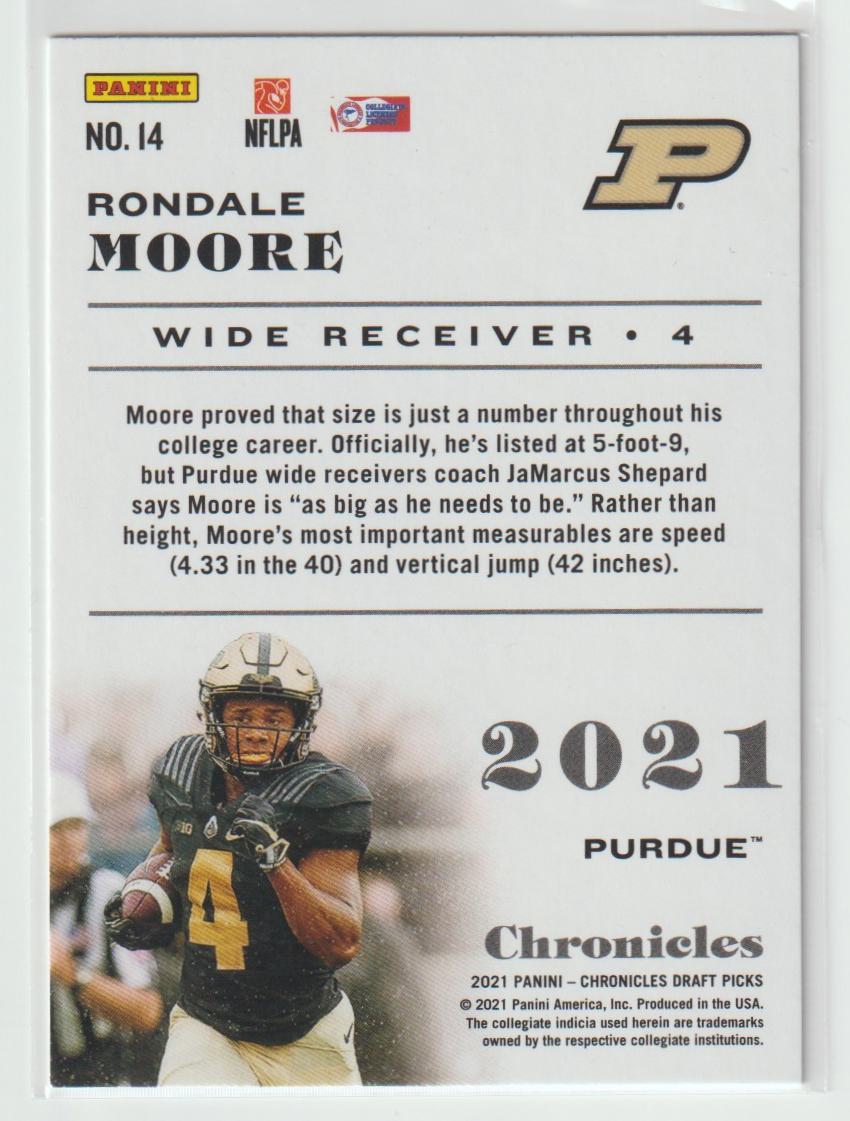 014 Rondale Moore - Purdue Boilermakers