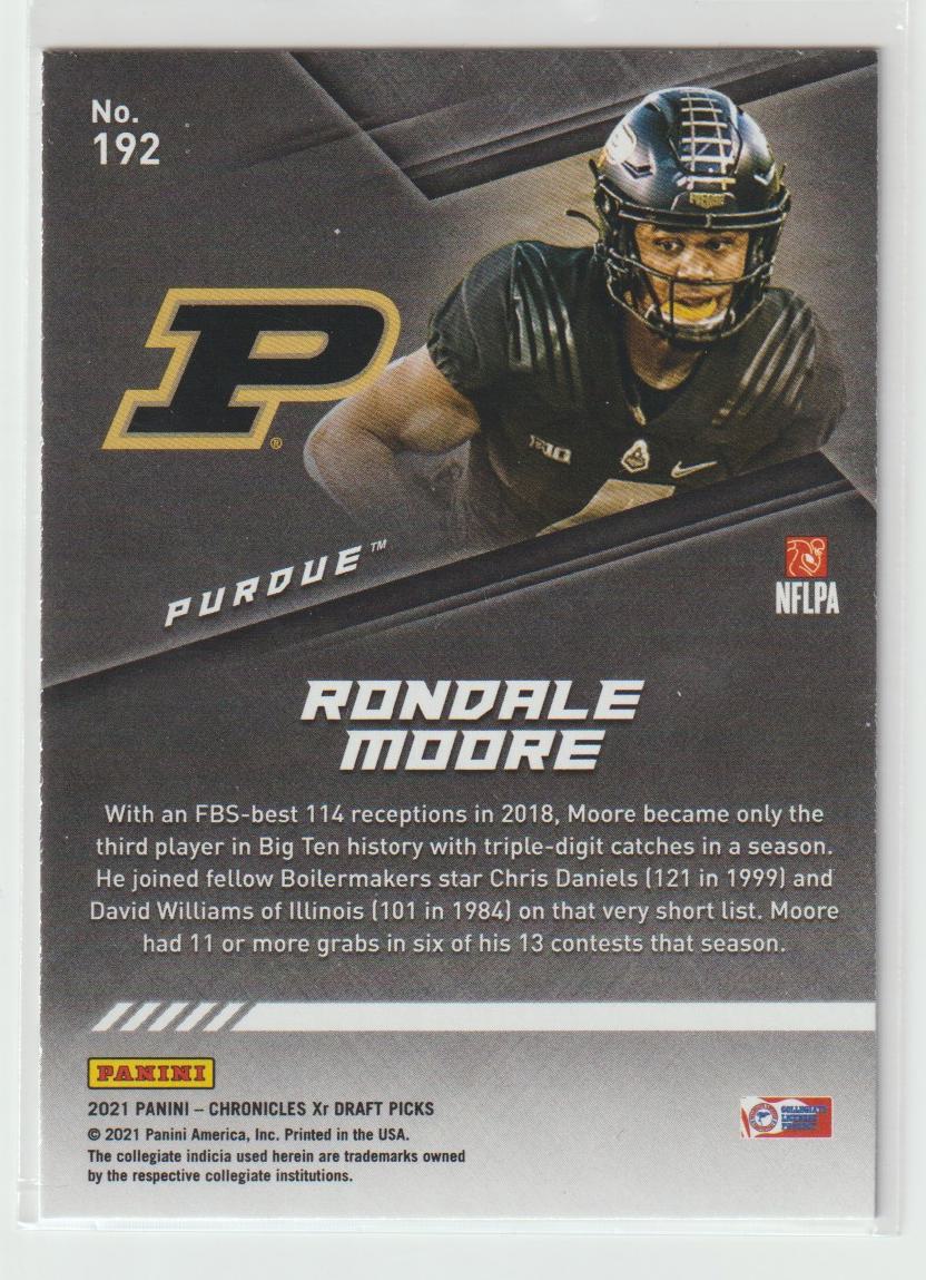 192 Rondale Moore - Purdue Boilermakers