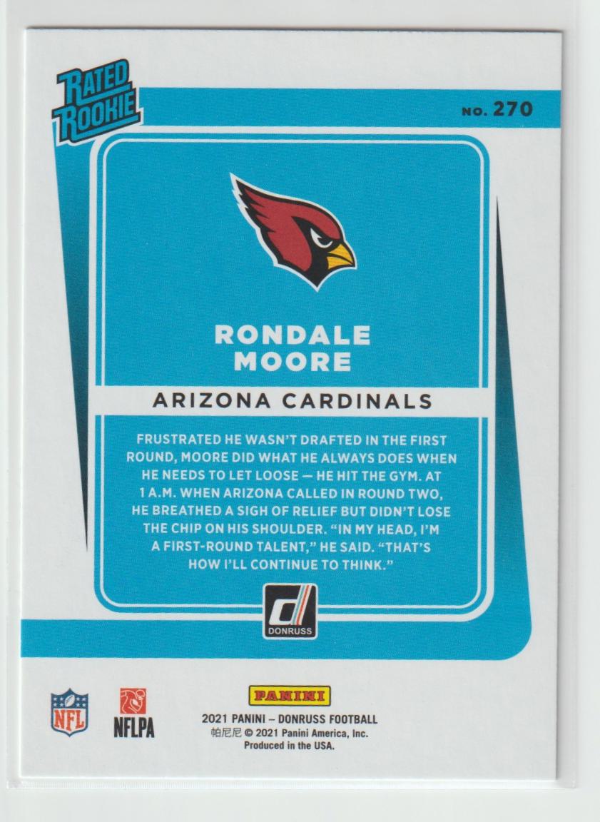 270 Rondale Moore - Arizona Cardinals