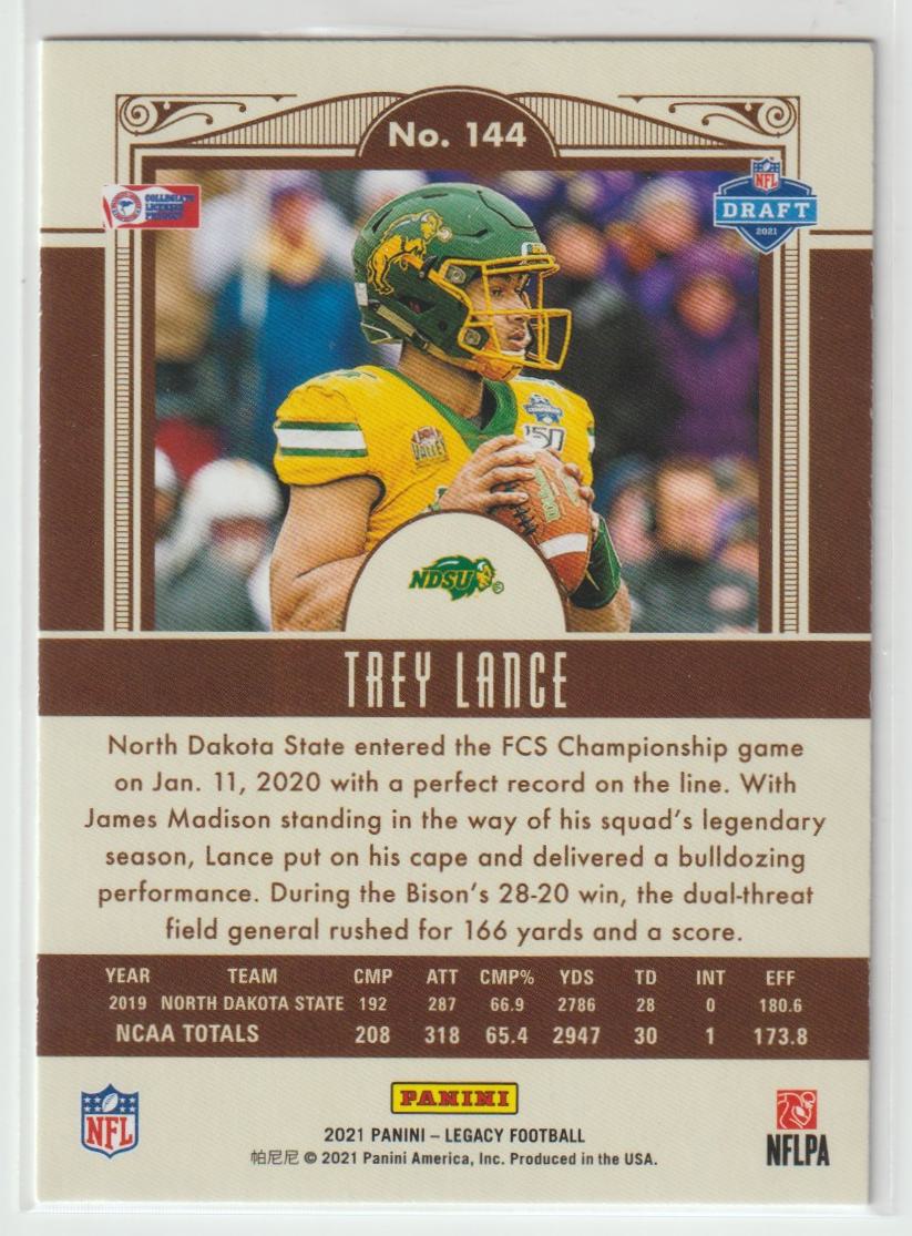 144 Trey Lance - North Dakota State Bison