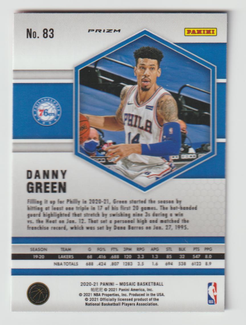 083 Danny Green - Philadelphia 76ers Camo Pink