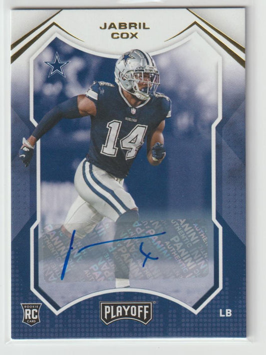 Rookie Autographs 284 Jabril Cox Dallas Cowboys