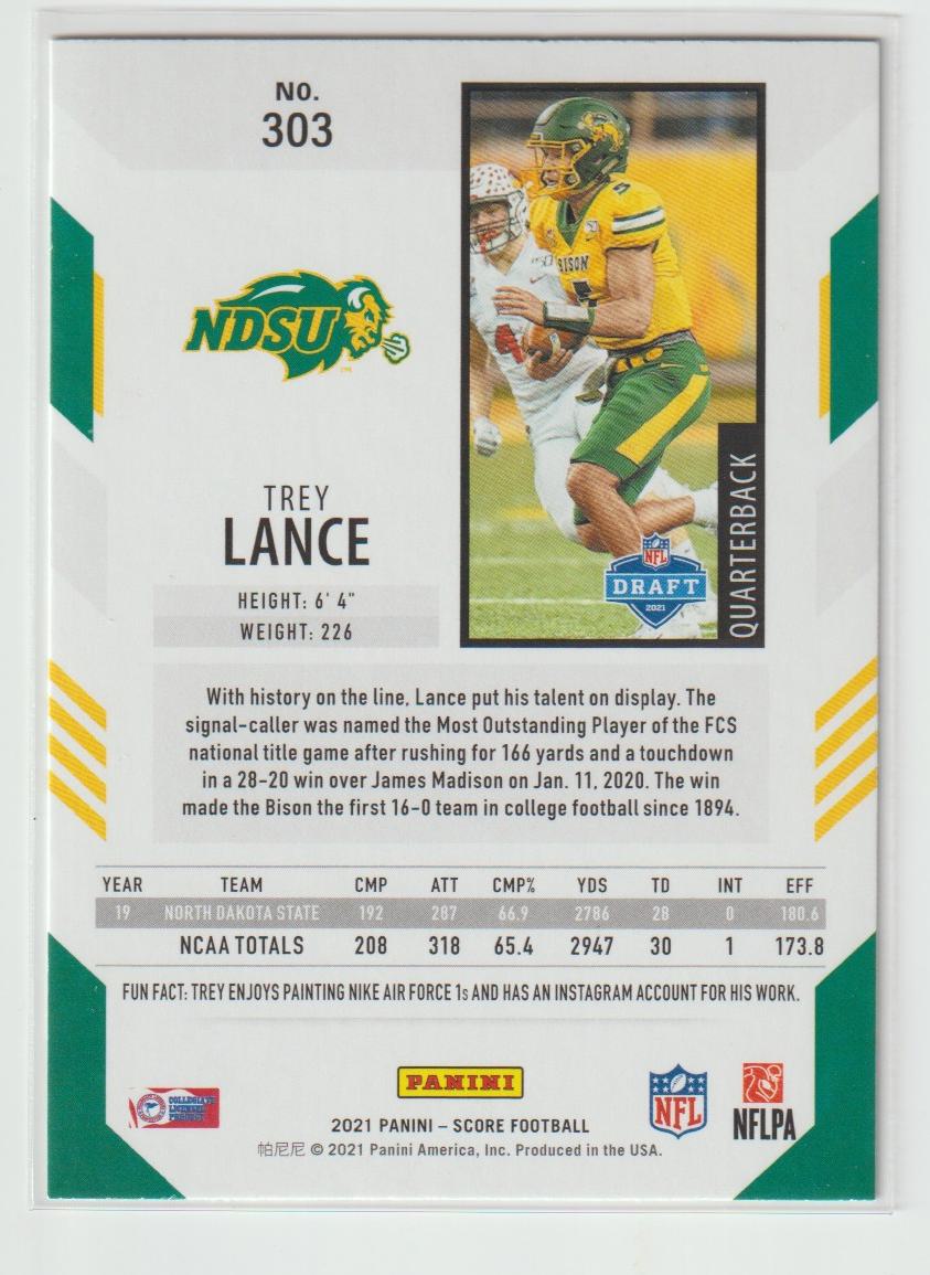303 Trey Lance - North Dakota State Bison