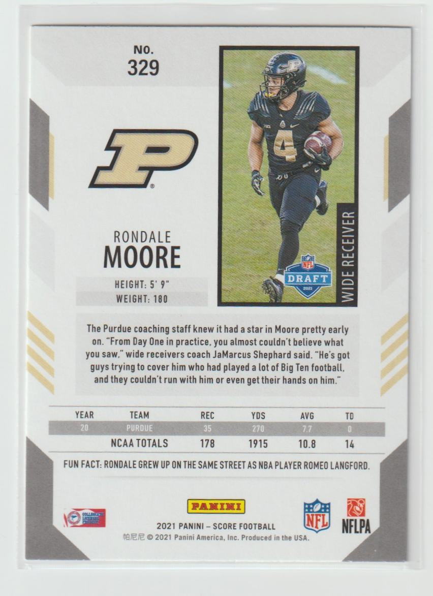 329 Rondale Moore - Purdue Boilermakers