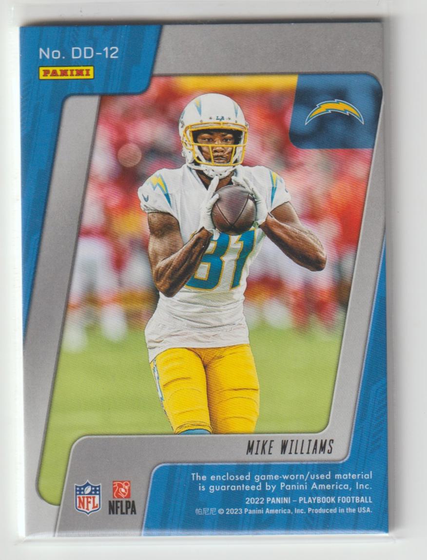 Down & Dirty DD-12 Mike Williams LA Chargers Green 30/49
