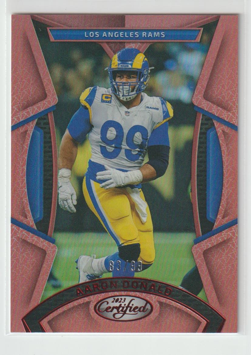 087 Aaron Donald - Los Angeles Rams Red 83/99