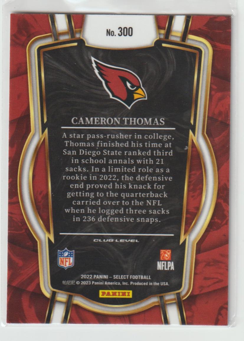 300 Cameron Thomas Arizona Cardinals