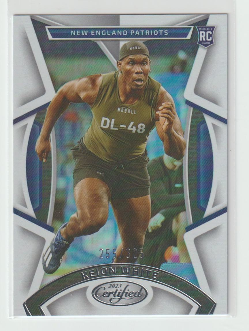 158 Keion White - New England Patriots Base Mirror 255/325