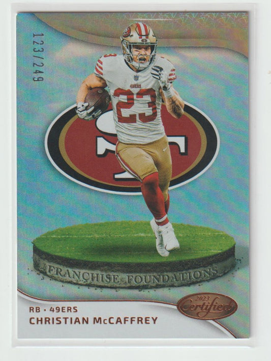 Franchise Foundations FF-10 Christian McCaffrey - San Francisco 49ers Bronze 123/249