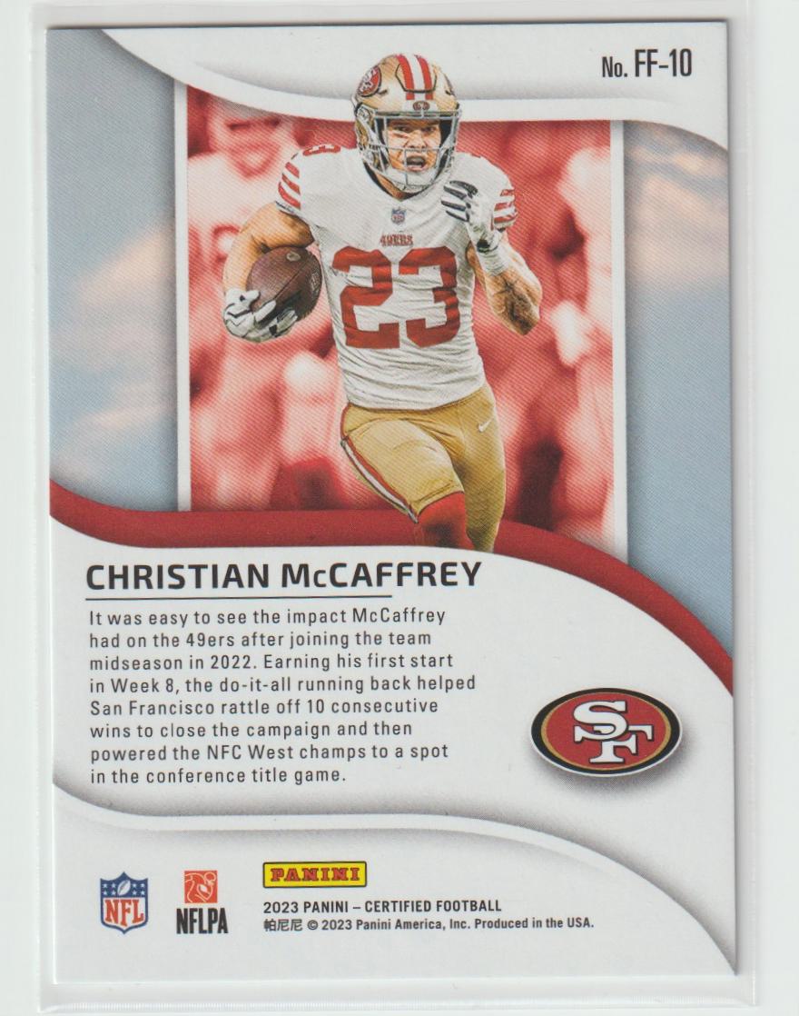 Franchise Foundations FF-10 Christian McCaffrey - San Francisco 49ers Bronze 123/249