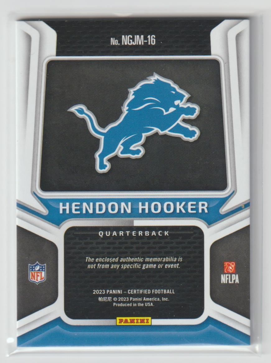 New Generation Jersey NGJM-16 Hendon Hooker - Detroit Lions 328/299