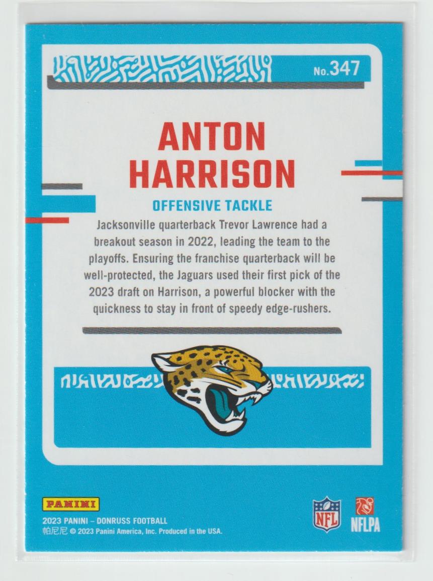 347 Anton Harrison, Jacksonville Jaguars