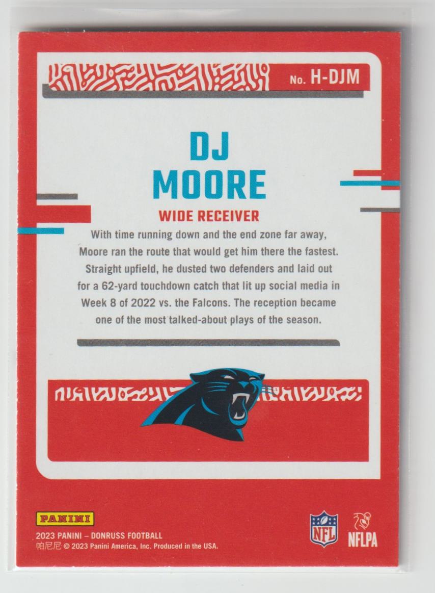 Highlights H-DJM DJ Moore, Carolina Panthers