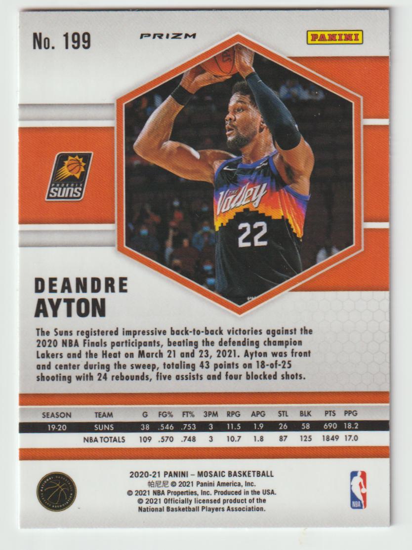 199 Deandre Ayton - Phoenix Suns Mosaic