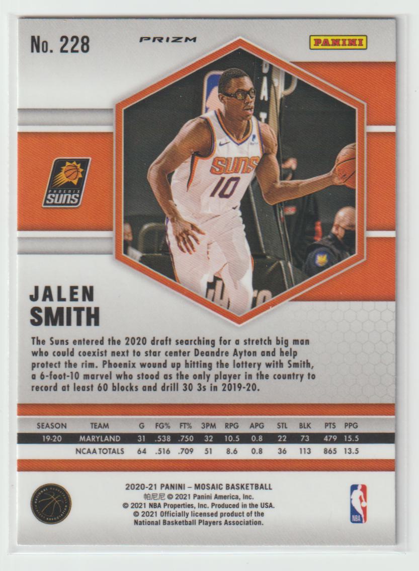 228 Jalen Smith - Phoenix Suns Green