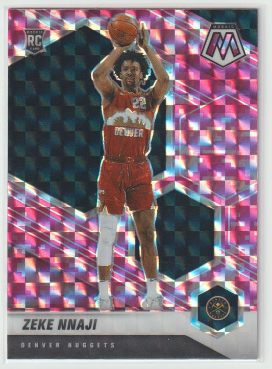 231 Zeke Nnaji - Denver Nuggets Camo Pink