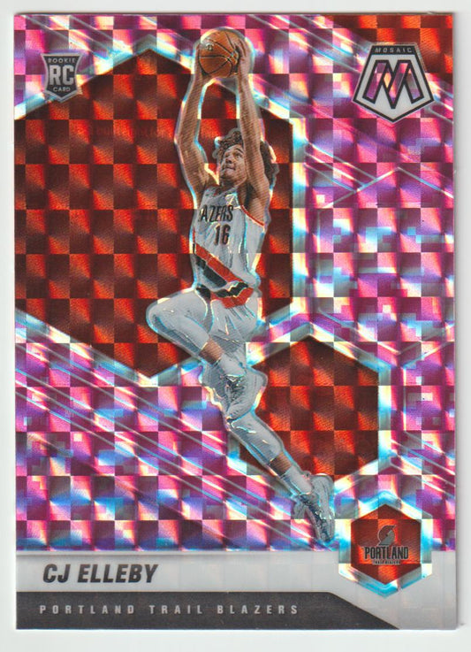 232 CJ Elleby - Portland Trail Blazers Camo Pink