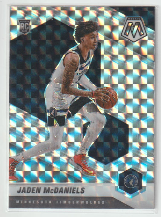 235 Jaden McDaniels - Minnesota Timberwolves Mosaic