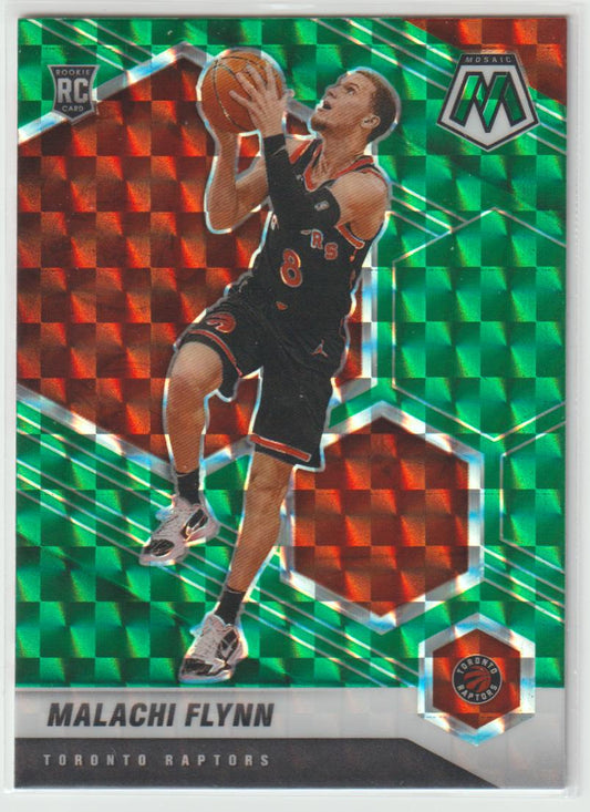236 Malachi Flynn - Toronto Raptors Green