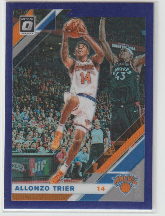 093 Allonzo Trier - New York Knicks Purple