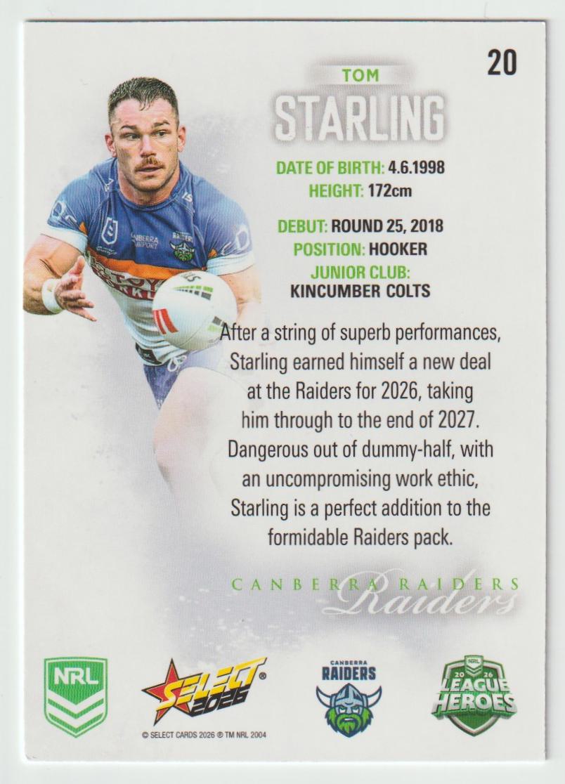 020 Tom Starling
