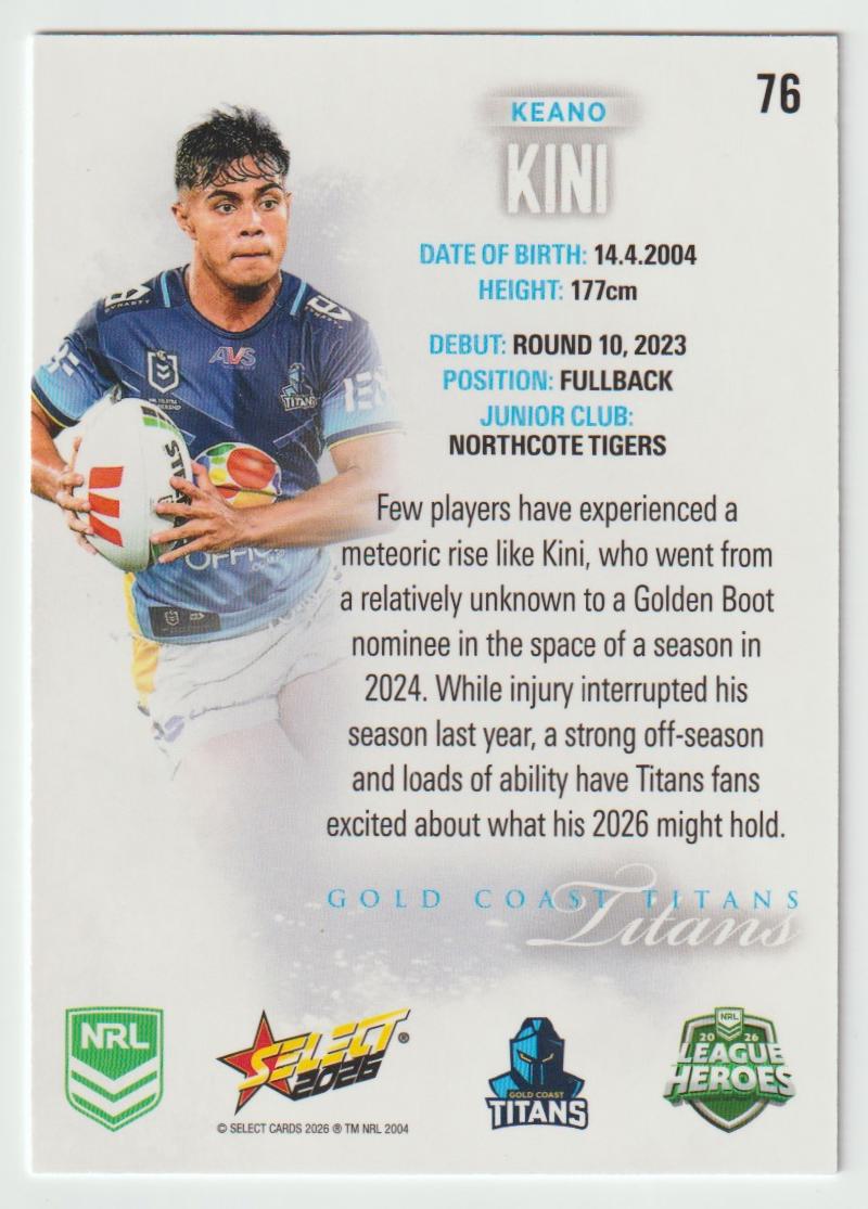 076 Keano Kini